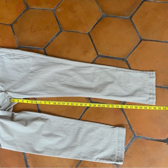 Ted Baker London Mens 34R Khaki Chino Cotton Blend Modern Pants - Picture 7 of 8